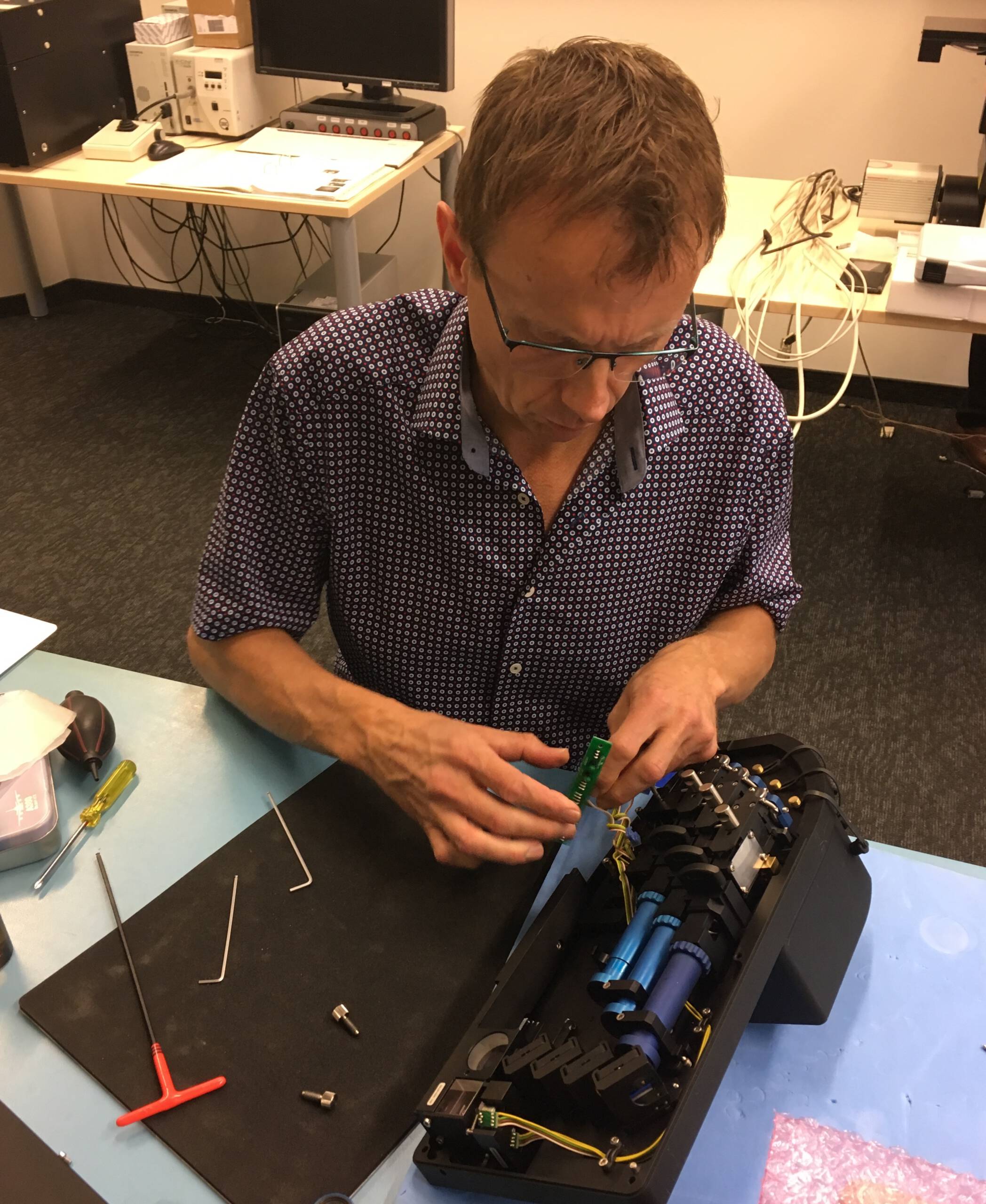 microscoop onderhoud