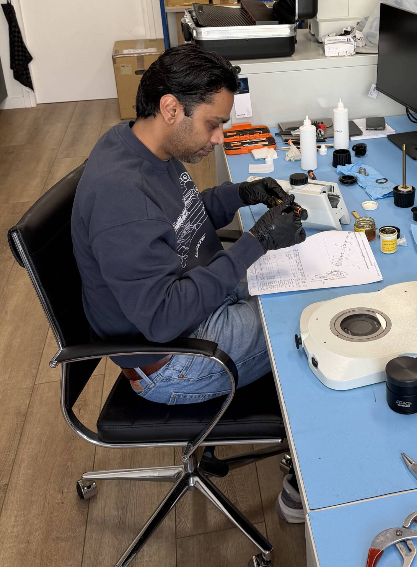 microscoop service nikon