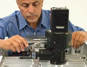 schoonmaken microscoop